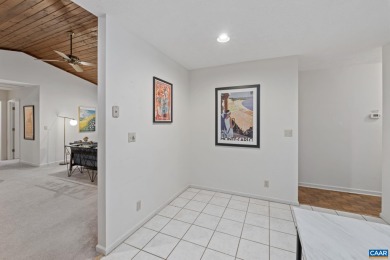 Step inside this one-level 3 bedroom, 2.5 bath Mid-Century on Lake Monticello Golf Course in Virginia - for sale on GolfHomes.com, golf home, golf lot