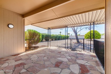 Welcome to this charming and well-maintained 3-bedroom, 2-bath on Sun City-Willow Creek / Willow Brook  in Arizona - for sale on GolfHomes.com, golf home, golf lot