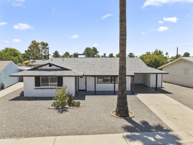 Beautifully cosmetically remodeled and move-in ready! This Sun on Sun City South Golf Course in Arizona - for sale on GolfHomes.com, golf home, golf lot