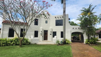 Special landmark home in Miami Springs, built in 1926 but on Miami Springs Golf and Country Club in Florida - for sale on GolfHomes.com, golf home, golf lot