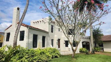 Special landmark home in Miami Springs, built in 1926 but on Miami Springs Golf and Country Club in Florida - for sale on GolfHomes.com, golf home, golf lot