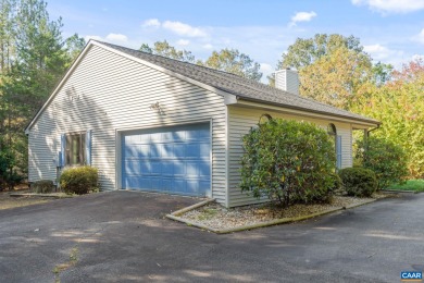 Step inside this one-level 3 bedroom, 2.5 bath Mid-Century on Lake Monticello Golf Course in Virginia - for sale on GolfHomes.com, golf home, golf lot