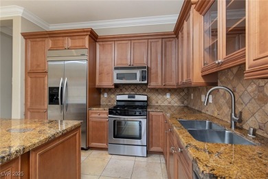 Indulge in Tuscan-inspired luxury at this Lake Las Vegas condo on Reflection Bay Golf Club in Nevada - for sale on GolfHomes.com, golf home, golf lot