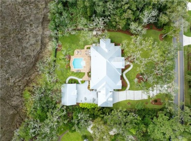 This stunning custom home was meticulously designed by an on The King and Prince Golf Course, Home of the Hampton Club in Georgia - for sale on GolfHomes.com, golf home, golf lot