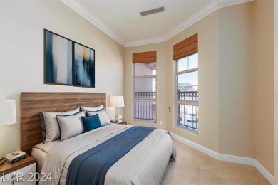 Indulge in Tuscan-inspired luxury at this Lake Las Vegas condo on Reflection Bay Golf Club in Nevada - for sale on GolfHomes.com, golf home, golf lot