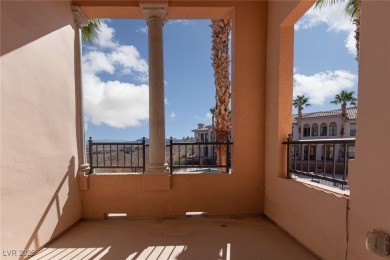 Indulge in Tuscan-inspired luxury at this Lake Las Vegas condo on Reflection Bay Golf Club in Nevada - for sale on GolfHomes.com, golf home, golf lot