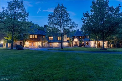 Situated on over 14 acres overlooking the Chagrin River Valley on The Kirtland Country Club in Ohio - for sale on GolfHomes.com, golf home, golf lot