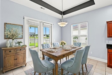 Beautiful Mediterranean Style Ranch Home with Pond Views for on Palmetto Greens Golf and Country Club in South Carolina - for sale on GolfHomes.com, golf home, golf lot