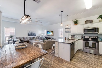 Short walk to the beach! In-town, golf-cart accessible 3-story on Palmilla Beach Golf Club in Texas - for sale on GolfHomes.com, golf home, golf lot