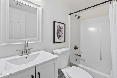 This move-in ready home features fresh paint inside & out and on Bellaire Golf Club in Arizona - for sale on GolfHomes.com, golf home, golf lot