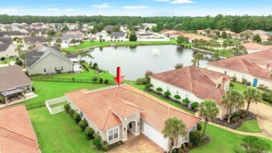 Beautiful Mediterranean Style Ranch Home with Pond Views for on Palmetto Greens Golf and Country Club in South Carolina - for sale on GolfHomes.com, golf home, golf lot