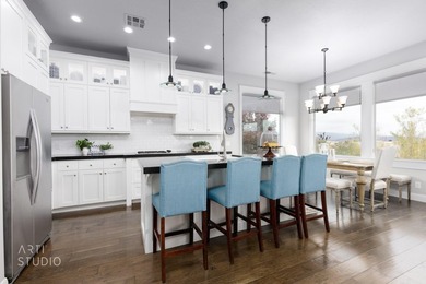 STUNNING views of the mountains from this fully furnished 5-bed on Sand Hollow Golf Resort in Utah - for sale on GolfHomes.com, golf home, golf lot