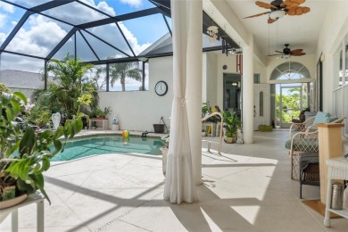 This charming courtyard pool home is more than just a house; on Rotonda Golf and Country Club The Palms Course in Florida - for sale on GolfHomes.com, golf home, golf lot