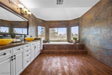 This luxurious semi-custom home has incredible golf course on The Legacy Golf Club in Nevada - for sale on GolfHomes.com, golf home, golf lot