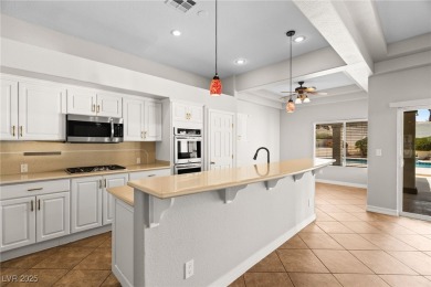 Live the comfortable lifestyle in this beautifully upgraded on Painted Desert Golf Club in Nevada - for sale on GolfHomes.com, golf home, golf lot