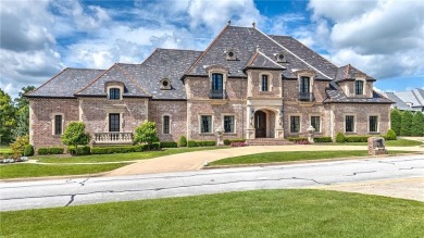 Exceptional and timeless French and Swiss influenced Manor built on Pinnacle Country Club in Arkansas - for sale on GolfHomes.com, golf home, golf lot