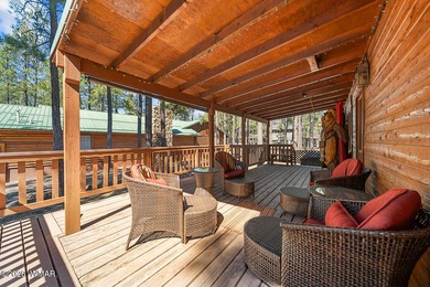 Rustic Cabin Retreat in the Pines - Pinetop Lakes Escape to this on Pinetop Lakes Country Club in Arizona - for sale on GolfHomes.com, golf home, golf lot