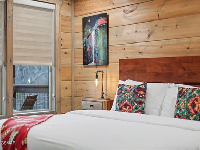 Welcome to this pristine 3 story modern cabin in the highly on Bent Creek Golf Course in Tennessee - for sale on GolfHomes.com, golf home, golf lot