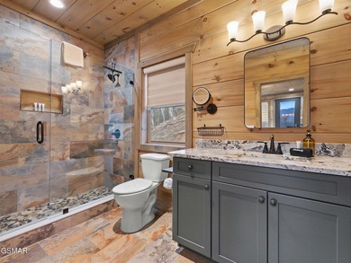 Welcome to this pristine 3 story modern cabin in the highly on Bent Creek Golf Course in Tennessee - for sale on GolfHomes.com, golf home, golf lot