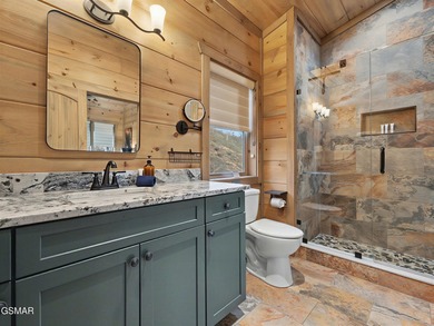 Welcome to this pristine 3 story modern cabin in the highly on Bent Creek Golf Course in Tennessee - for sale on GolfHomes.com, golf home, golf lot