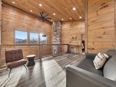 Welcome to this pristine 3 story modern cabin in the highly on Bent Creek Golf Course in Tennessee - for sale on GolfHomes.com, golf home, golf lot