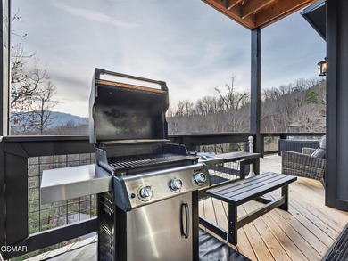 Welcome to this pristine 3 story modern cabin in the highly on Bent Creek Golf Course in Tennessee - for sale on GolfHomes.com, golf home, golf lot