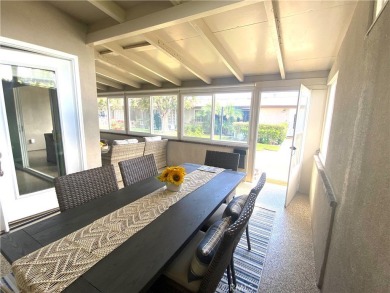 Gorgeous corner drive-up unit adorned with lovely exterior tile on Leisure World Seal Beach Golf Course in California - for sale on GolfHomes.com, golf home, golf lot