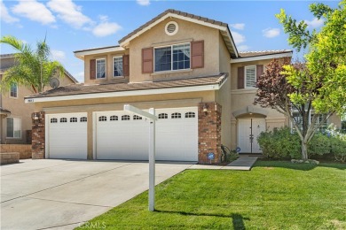 Welcome to this spacious 5-bedroom, 3-bathroom home in the on Menifee Lakes Country Club - Lakes in California - for sale on GolfHomes.com, golf home, golf lot