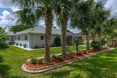 OUTSTANDING GOLF COURSE VIEW WITH GOLF CART GARAGE! This house on Ocala Palms Golf and Country Club in Florida - for sale on GolfHomes.com, golf home, golf lot