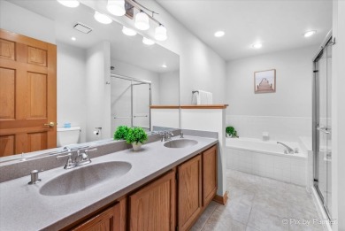 Beautiful 2 Story 2 bedroom +Loft , 2.5 Bath, 2 car garage END on Poplar Creek Country Club in Illinois - for sale on GolfHomes.com, golf home, golf lot