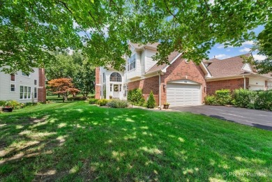 Beautiful 2 Story 2 bedroom +Loft , 2.5 Bath, 2 car garage END on Poplar Creek Country Club in Illinois - for sale on GolfHomes.com, golf home, golf lot
