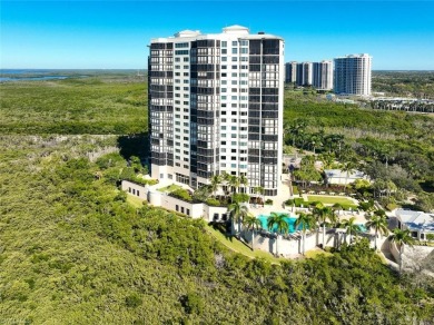 Experience elevated coastal living in this stunning 10th-floor on The Colony Golf and Country Club in Florida - for sale on GolfHomes.com, golf home, golf lot