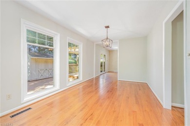 Elegant traditional one level home in Sapona Country Club! So on Sapona Country Club, Inc. in North Carolina - for sale on GolfHomes.com, golf home, golf lot