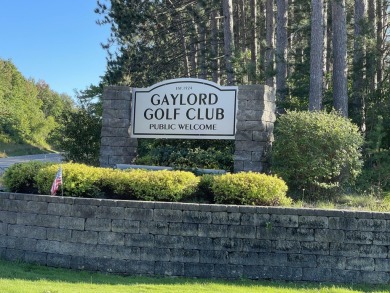 Build in one of Gaylord's premier subdivisions - surrounded by on Gaylord Country Club in Michigan - for sale on GolfHomes.com, golf home, golf lot