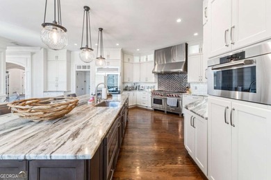 Welcome to this extraordinary luxury retreat tucked inside the on Laurel Springs Golf Club in Georgia - for sale on GolfHomes.com, golf home, golf lot