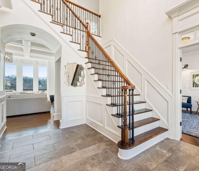 Welcome to this extraordinary luxury retreat tucked inside the on Laurel Springs Golf Club in Georgia - for sale on GolfHomes.com, golf home, golf lot