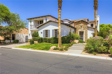 Tucked behind guard gates on the 17th fairway of the Arroyo Golf on Red Rock Country Club in Nevada - for sale on GolfHomes.com, golf home, golf lot