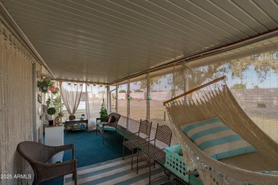 Welcome to this charming two-bedroom, two-bath home in the on Sun City Riverview Golf Course in Arizona - for sale on GolfHomes.com, golf home, golf lot