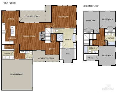 New construction in Timbercreek. The Rosewood plan by Tower on TimberCreek Golf Club in Alabama - for sale on GolfHomes.com, golf home, golf lot