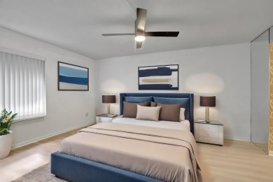 Discover this beautifully updated 2-bedroom, 2-bath condo on Indian Spring Golf and Country Club in Florida - for sale on GolfHomes.com, golf home, golf lot