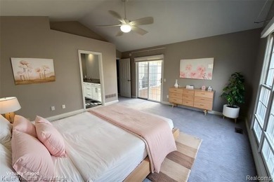 Beautifully maintained ranch end unit condo in the highly on Bushwood Golf Club in Michigan - for sale on GolfHomes.com, golf home, golf lot