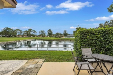 Gorgeous end-unit villa in a prime location with stunning on Highland Lakes Executive Golf Course in Florida - for sale on GolfHomes.com, golf home, golf lot