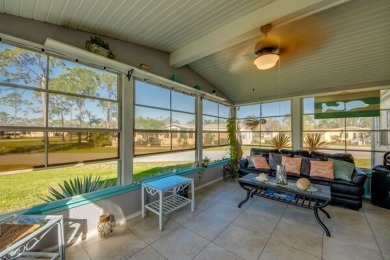 Move-in ready and beautifully furnished, this two-bedroom on Pine Lakes Country Club in Florida - for sale on GolfHomes.com, golf home, golf lot