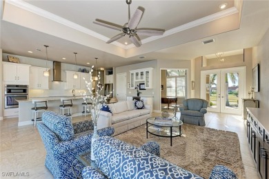 Fall in love with this 2015 built custom waterfront pool home on Saint Andrews South Golf Club in Florida - for sale on GolfHomes.com, golf home, golf lot