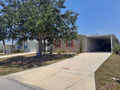 This is A Palm Harbor Double Wide! 1500 SqFt. Absolutely on Riverwood Golf Club in Florida - for sale on GolfHomes.com, golf home, golf lot