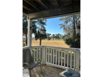 What a view from this immaculate one-bedroom, one-bath villa in on Old South Golf Links in South Carolina - for sale on GolfHomes.com, golf home, golf lot