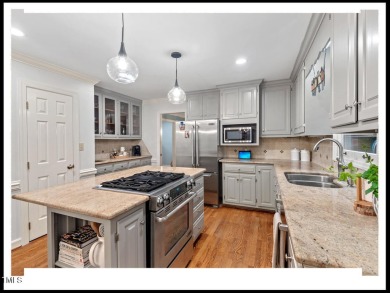 Welcome to 45 Birnham Lane--a beautifully updated brick home on Hope Valley Country Club in North Carolina - for sale on GolfHomes.com, golf home, golf lot