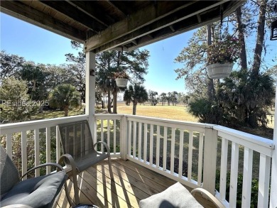 What a view from this immaculate one-bedroom, one-bath villa in on Old South Golf Links in South Carolina - for sale on GolfHomes.com, golf home, golf lot