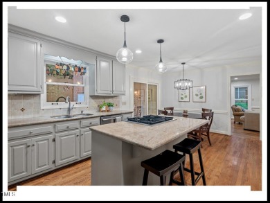 Welcome to 45 Birnham Lane--a beautifully updated brick home on Hope Valley Country Club in North Carolina - for sale on GolfHomes.com, golf home, golf lot