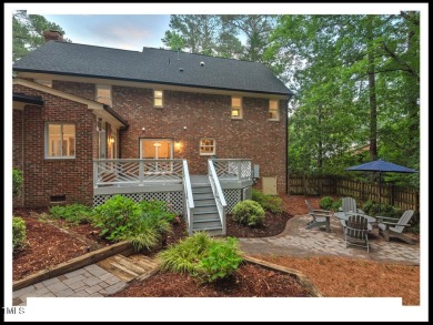 Welcome to 45 Birnham Lane--a beautifully updated brick home on Hope Valley Country Club in North Carolina - for sale on GolfHomes.com, golf home, golf lot
